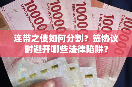 济南连带之债如何分割？签协议时避开哪些法律陷阱？