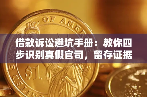 济南借款诉讼避坑手册：教你四步识别真假官司，留存证据不踩雷