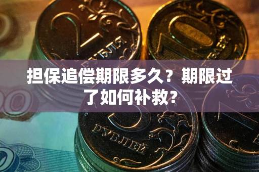 济南担保追偿期限多久？期限过了如何补救？