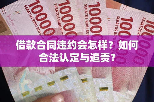济南借款合同违约会怎样？如何合法认定与追责？