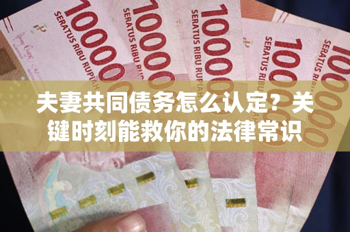 济南夫妻共同债务怎么认定？关键时刻能救你的法律常识