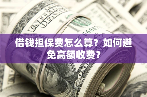 济南借钱担保费怎么算？如何避免高额收费？
